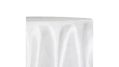 White Shantung 120″ Round