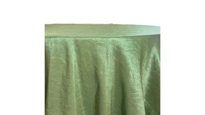 Willow Crushed Taffeta 132″ Round
