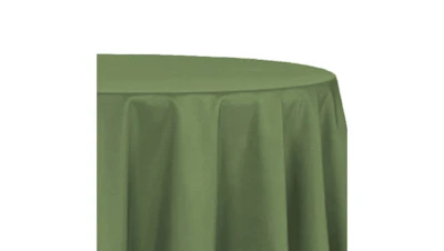 Willow Green Polyester 90″ x 156″ Rectangle