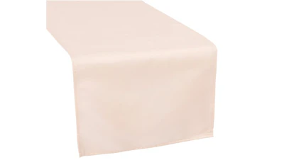 Blush Lamour Satin Table Runner