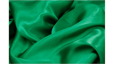 Emerald Green Satin Table Runner