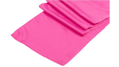 Fuchsia Pink Lamour Runner 14 in. x 108 in.