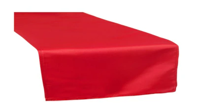 Red Lamour Table Runner