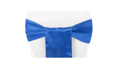 Royal Blue Satin Sash