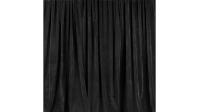 Black Velvet Drape Panel 10ft W x 20ft H