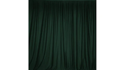 Hunter Green Velvet Drape Panel 5ft W x 16ft H