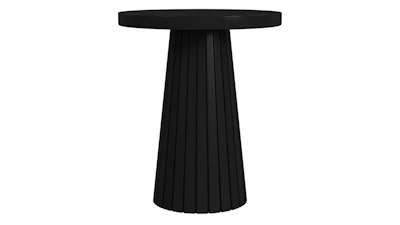Hosey Black Accent Table