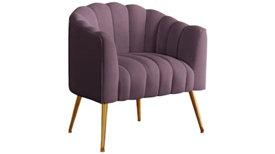 Beth Dusty Plum Arm Chair